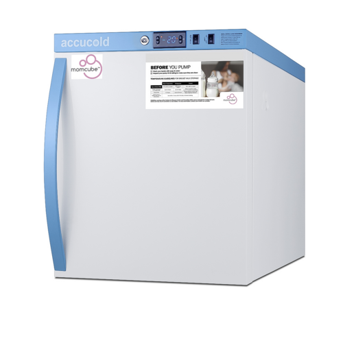 Summit AFZ1PVMC 18 1/2" Solid Door Undercounter Freezer