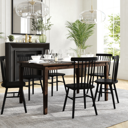 Flash Furniture KER-T-217-WEN-60-GG 36 1/4" Dining Table