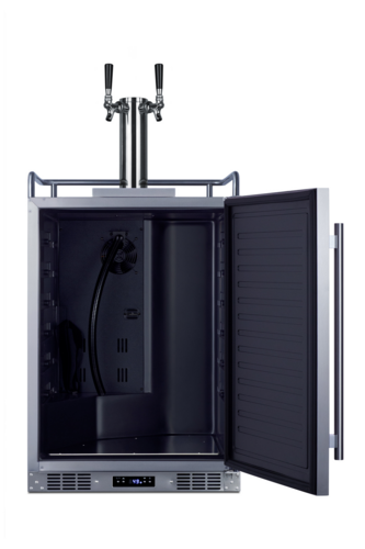 Summit SBC683OSTWINCFB 23 3/4" Cold Brew / Nitro Dispenser