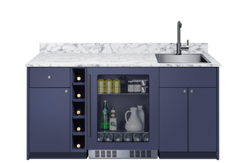 Summit OASISMN33 68 1/2" Kitchenette