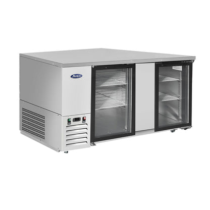 Atosa MBB48GGR 48" Glass Door Back Bar Cooler