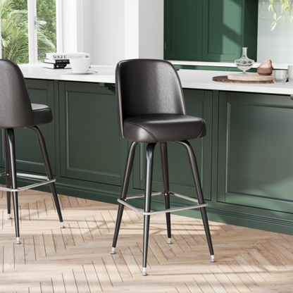 Flash Furniture XU-F-125-DKBRN-GG 17" Barstool