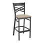 Flash Furniture XU-6F8BXBK-BAR-AWHW-GG 14" Barstool
