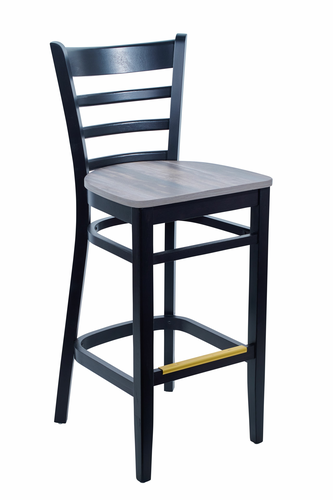 BFM Seating ZWB101BL R 17" Barstool