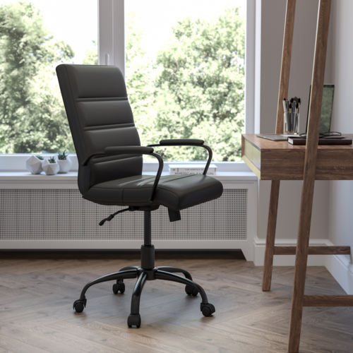Flash Furniture GO-2286M-BK-BK-GG 23" Dining Chair