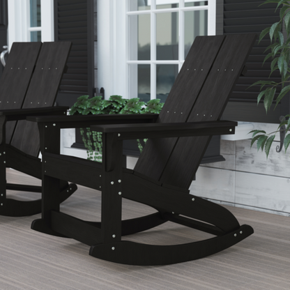 Flash Furniture JJ-C14709-BK-GG 25 5/8" Patio Lounge Seating