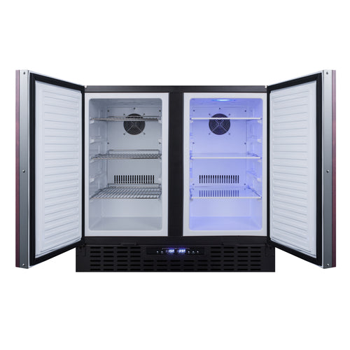 Summit FFRF36IF 35 1/2" Undercounter Refrigerator