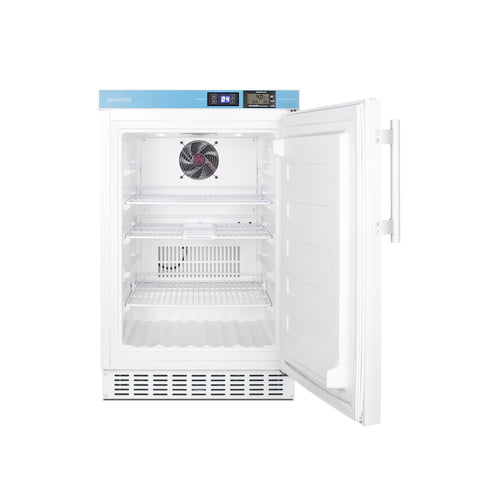 Summit ACR45L 19 1/2" Solid Door Undercounter Refrigerator