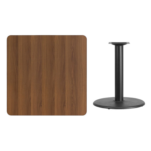 Flash Furniture XU-WALTB-3636-TR24-GG Dining Table