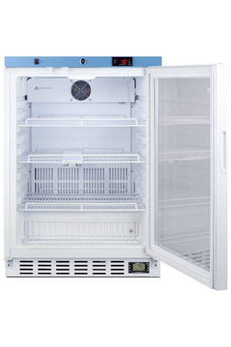 Summit ACR52GNSF456 23 1/2" Solid Door Undercounter Refrigerator
