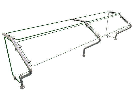 Hatco ES73-84 Flav-R-Shield® Self-Service Sneeze Guard