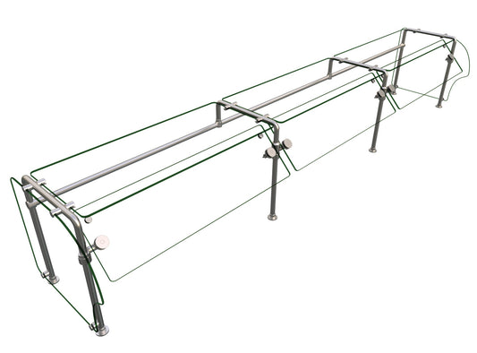 Hatco ES90-120 Flav-R-Shield® Self-Service Sneeze Guard