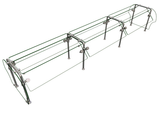 Hatco ES92-120 Flav-R-Shield® Double-Sided Self-Service Sneeze Guard