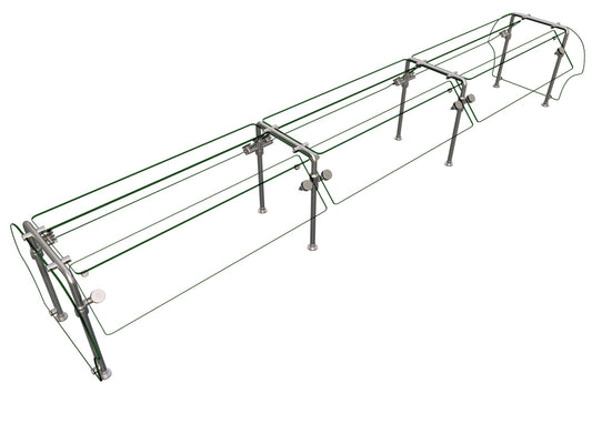 Hatco ES92-132 Flav-R-Shield® Double-Sided Self-Service Sneeze Guard