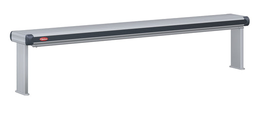Hatco GR2AHL-72 Glo-Ray® Designer Aluminum Infrared Strip Heater with Lights