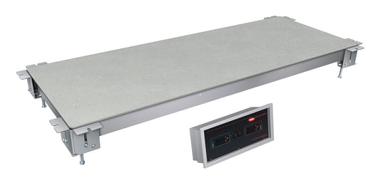 Hatco HCSSBX-4818 Remote Hot/Cold Built-In Simulated Stone Shelf