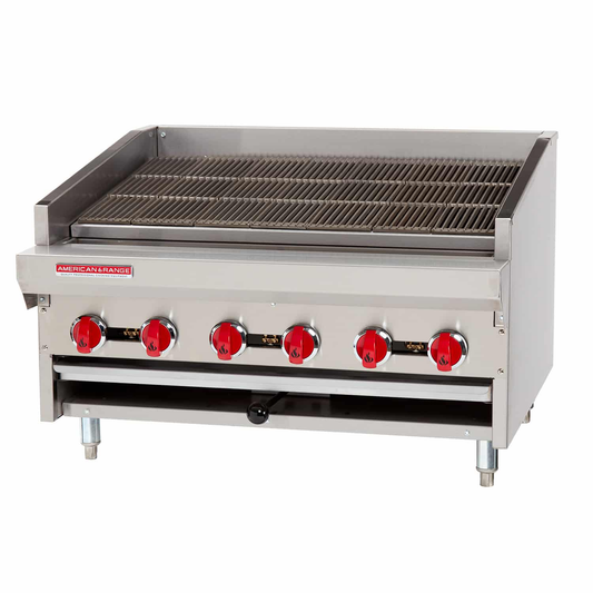 American Range ADJ-36 36" Gas Countertop Charbroiler