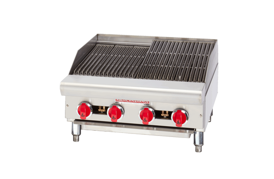 American Range ARSRB-24 24" Gas Countertop Charbroiler