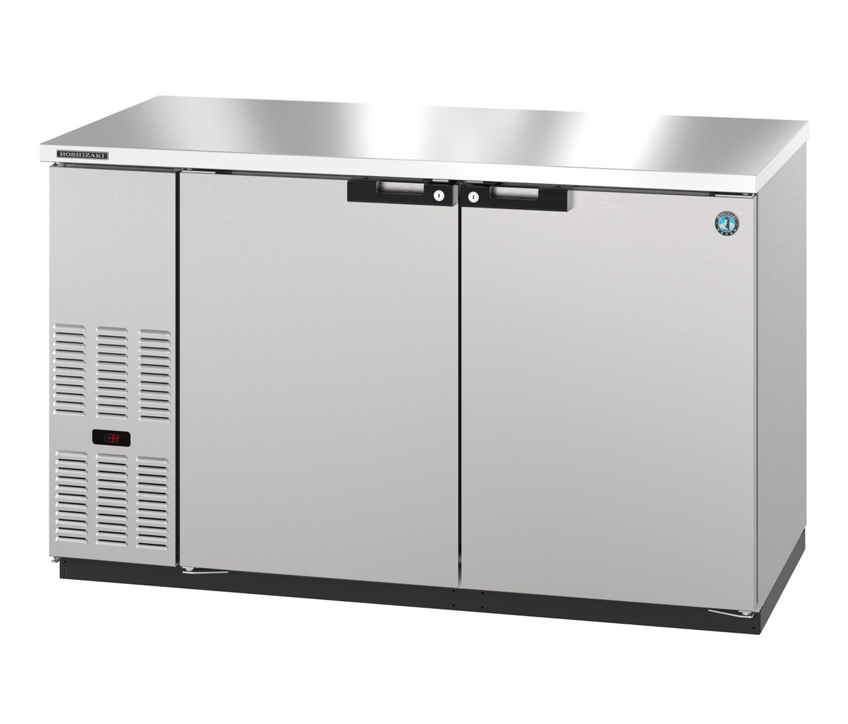 Hoshizaki BB59-S 59 1/2" Solid Door Back Bar Cooler