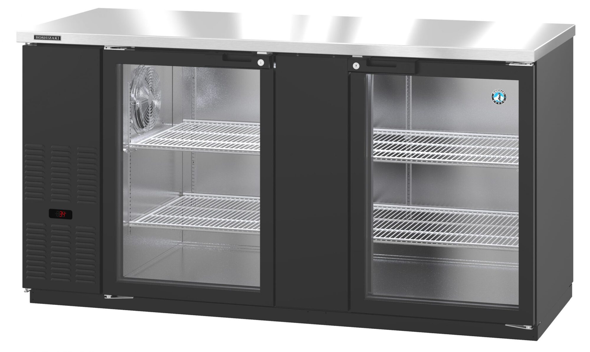 Hoshizaki BB69-G 69 1/2" Solid Door Back Bar Cooler