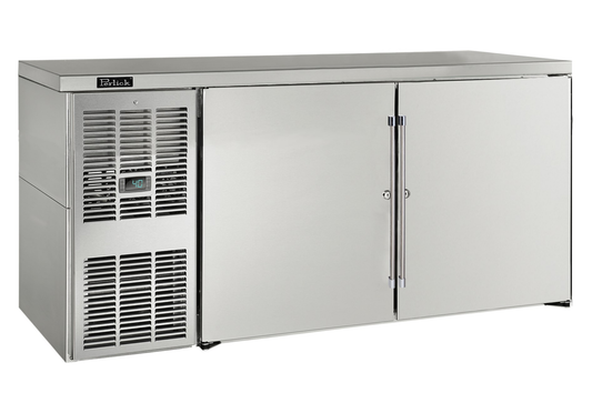 Perlick BBSLP60 60" Solid Door Back Bar Cooler