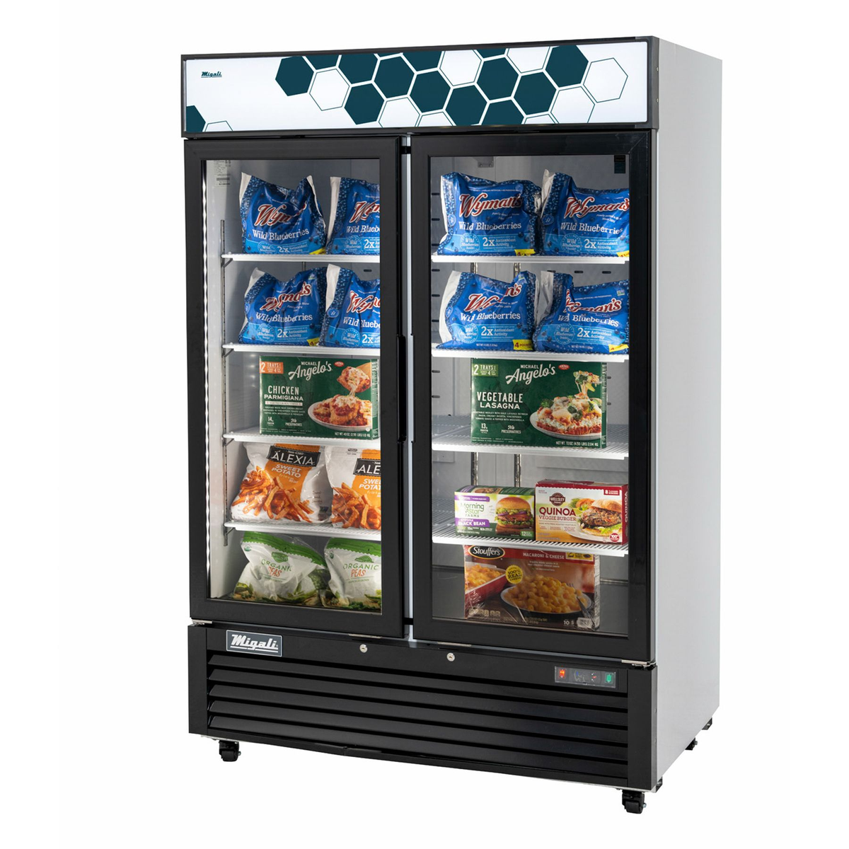 Migali C-49FM-HCE 54 3/8" Freezer Merchandiser