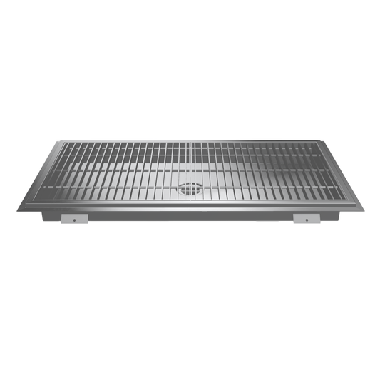 Winholt FLRTRGH-2448H4-14GA 48" Floor Trough