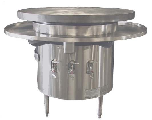 Town MBR-42 52" Gas Round Griddle / Fry Top