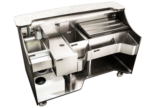 Perlick MOBS-66TE-S 70 1/8" Portable Bar