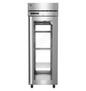 Hoshizaki PT1A-FGE-FGE 27 1/2" Solid & Glass Door Pass-Thru Refrigerator