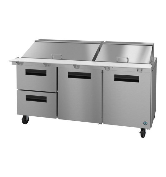 Hoshizaki SR72B-30MD2 72" Mega Top Sandwich / Salad Prep Table