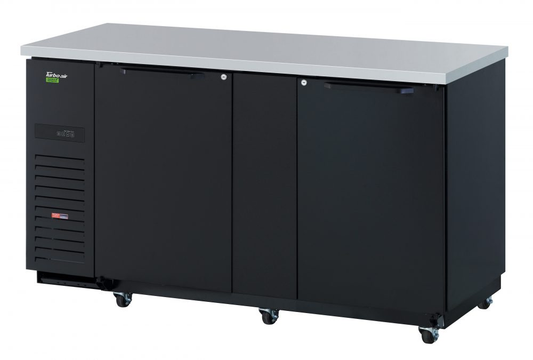 Turbo Air TBB-3SBD-N6 69" Solid Door Back Bar Cooler