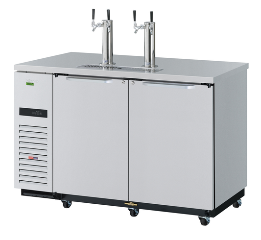Turbo Air TBD-2SDD-N6 58 3/4" Draft Beer Cooler