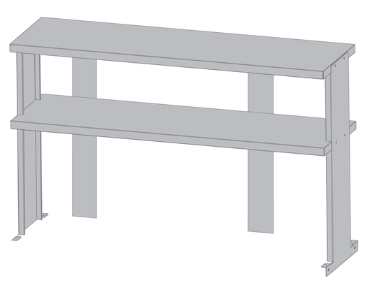 Turbo Air TSOS-6R-T 72 3/4" Overshelf