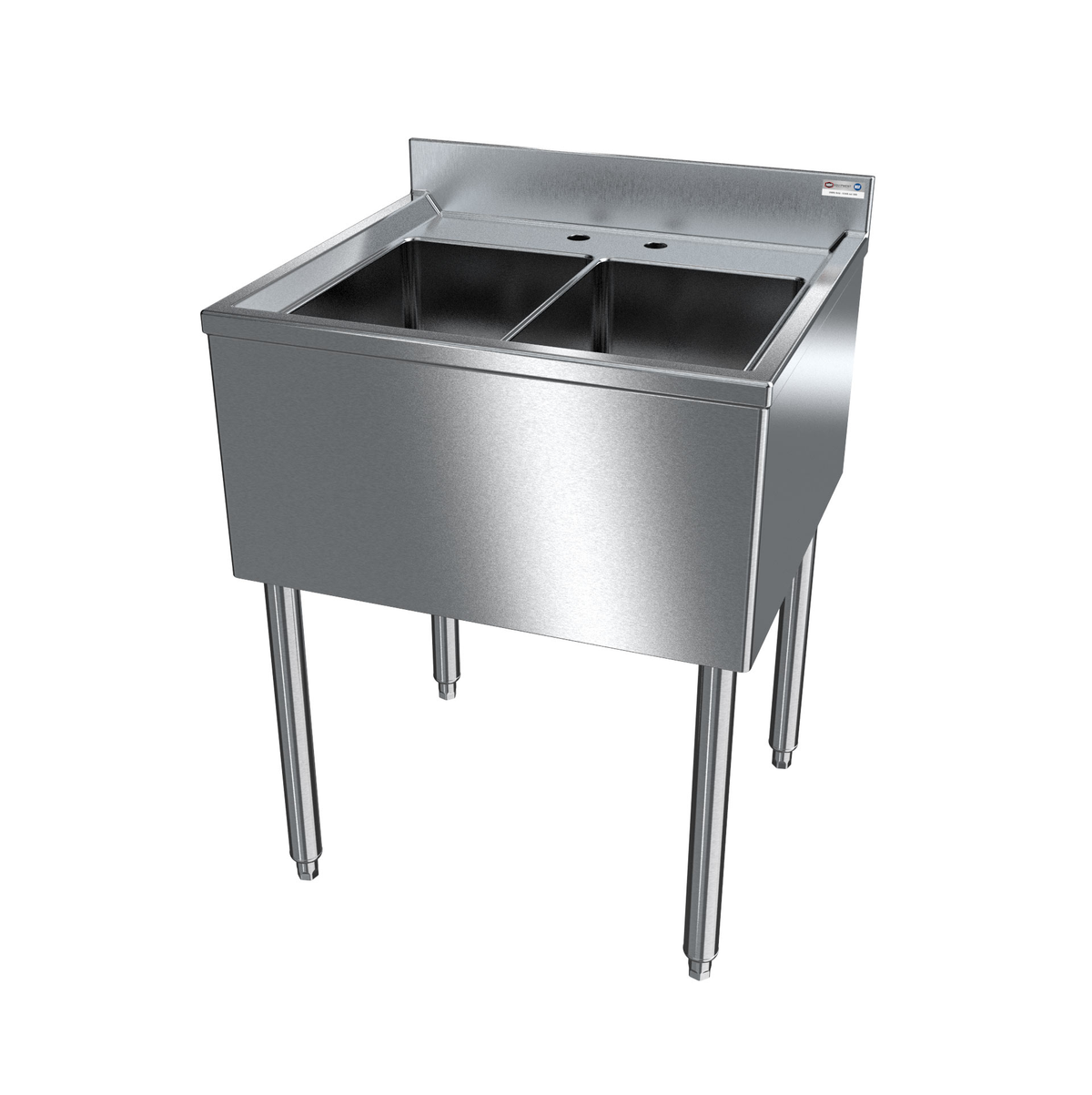 NBR UD-2-101410-24 24" Underbar Sink