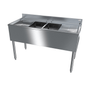 NBR UD-2-101410-48LR 48" Underbar Sink