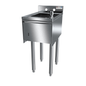 NBR UW-1-1012-1218-TDV 12 1/2" Underbar Sink