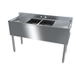 NBR UW-2-101410-48LR 48" Underbar Sink