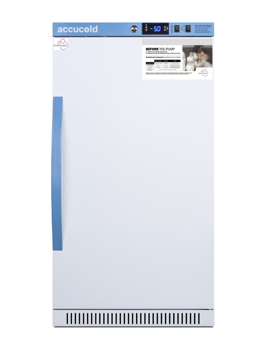 Summit AFZ2PVBIADAMC 19 3/4" Solid Door Undercounter Freezer