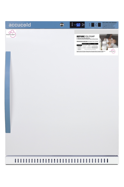 Summit AFZ5PVBIADAMC 23 3/8" Solid Door Undercounter Freezer