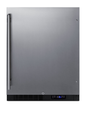Summit ALFZ51 23 3/8" Solid Door Undercounter Freezer