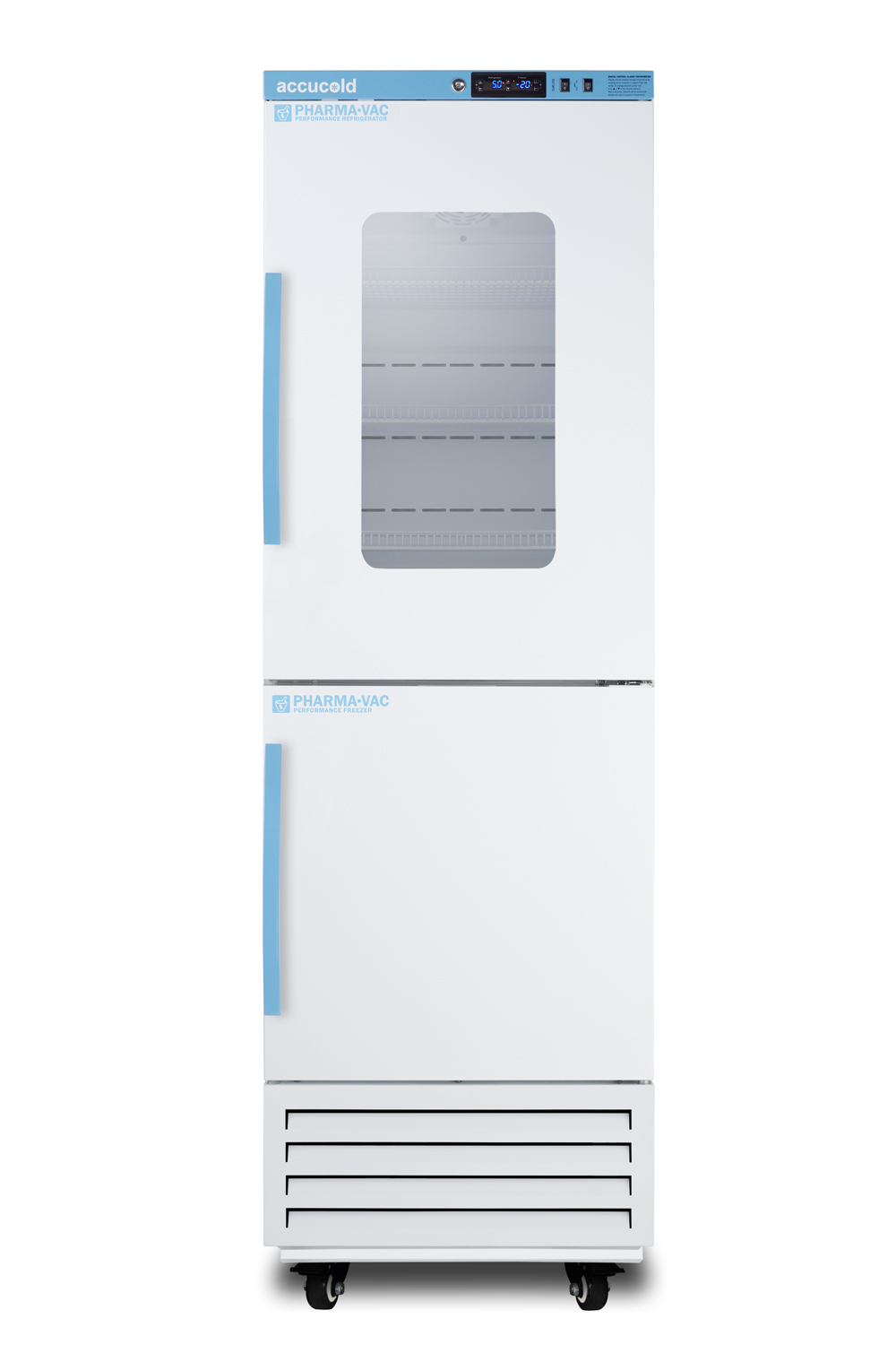 Summit ARFG15PV 23 1/2" Solid Door Reach-In Refrigerator Freezer