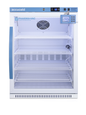 Summit ARG61PVBIADADL2B 23 3/8" Solid Door Undercounter Refrigerator