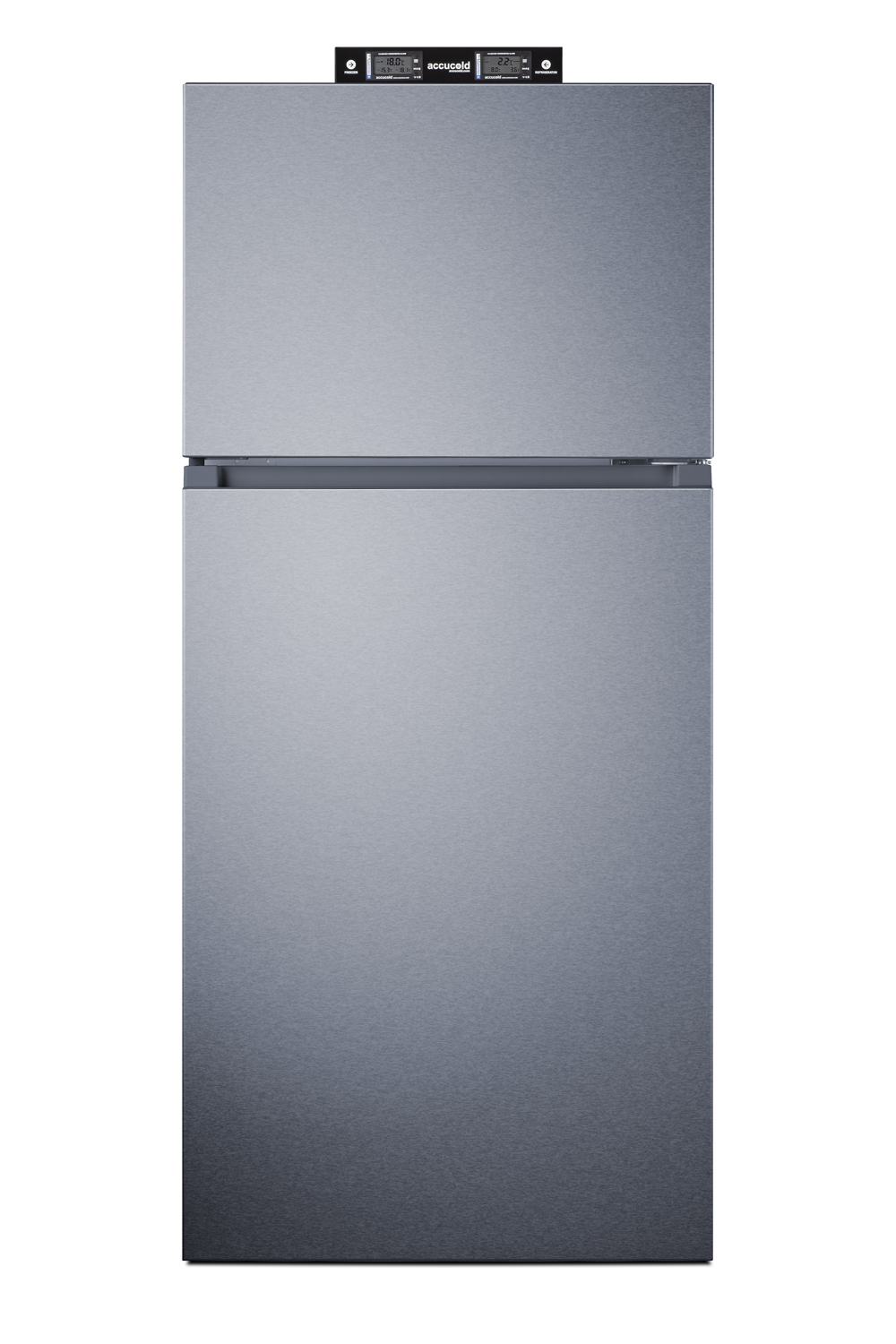 Summit BKRF18SS2 29 3/4" Solid Door Reach-In Refrigerator Freezer