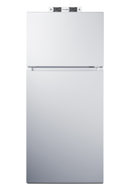 Summit BKRF18W2 29 3/4" Solid Door Reach-In Refrigerator Freezer