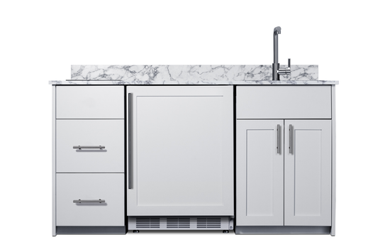 Summit CALDERAWH33I 62 1/2" Kitchenette