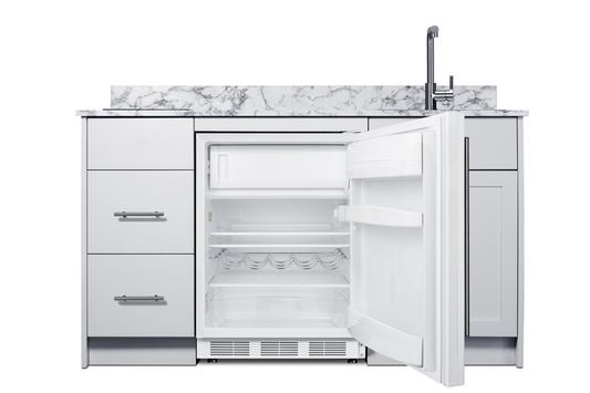 Summit CALDERAWH35I 62 1/2" Kitchenette
