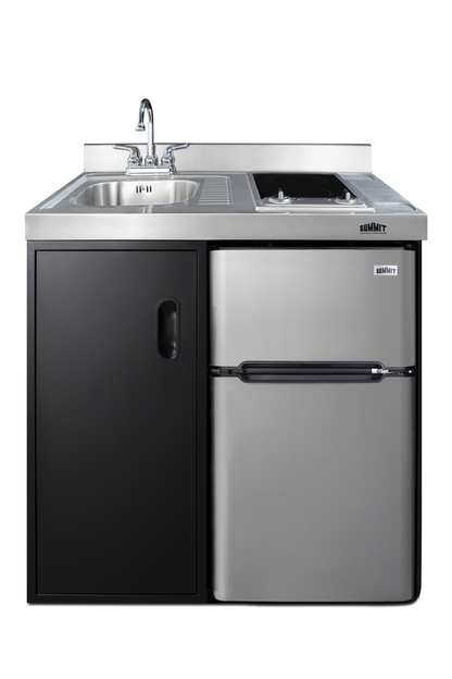 Summit CK36ELGLASS 36 1/8" Kitchenette
