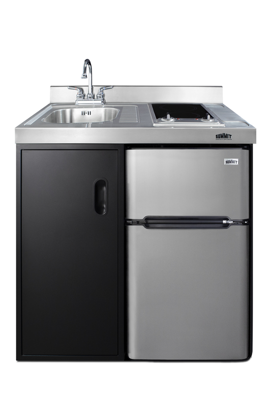 Summit CK36ELGLASS 36 1/8" Kitchenette