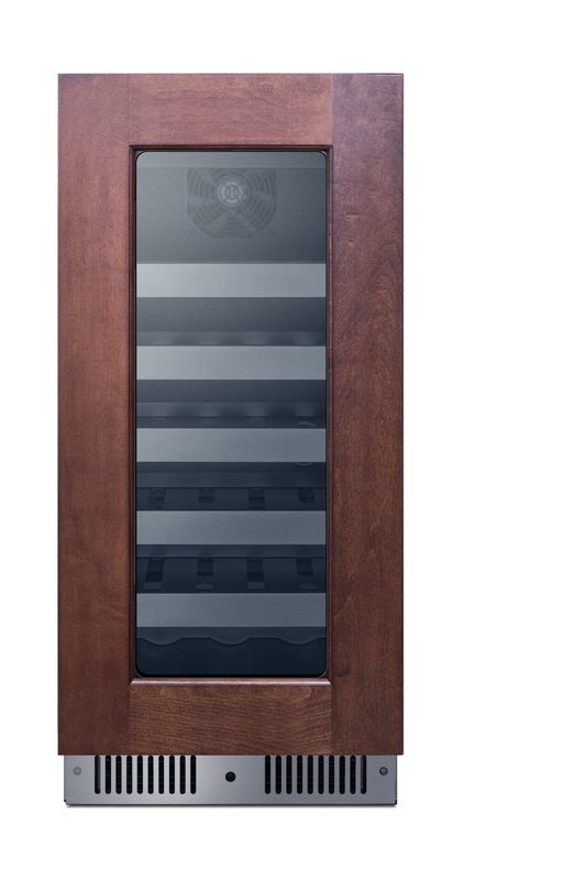 Summit CL155WC1PNR 14 3/4" Wine Cellar Cabinet
